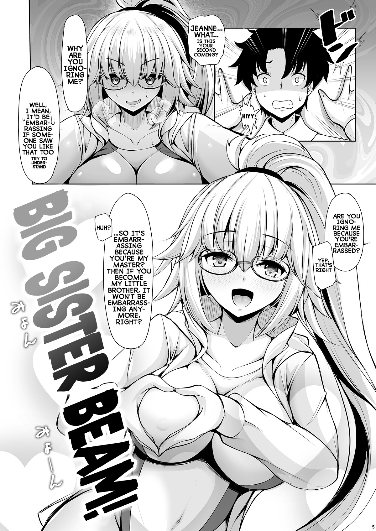 Hentai Manga Comic-I Can't Disobey My Big Sister Jeanne-Read-4